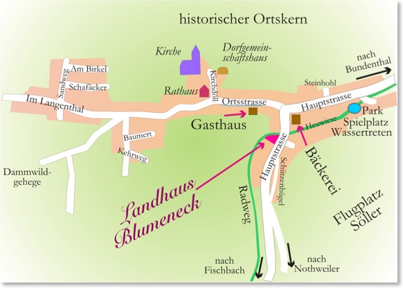 Lage in Rumbach